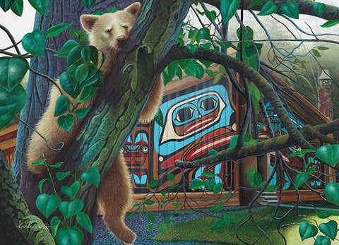 Artwork: The Watcher by Darlene Gait – 1000 Piece Jigsaw Puzzle (Cobble Hill)