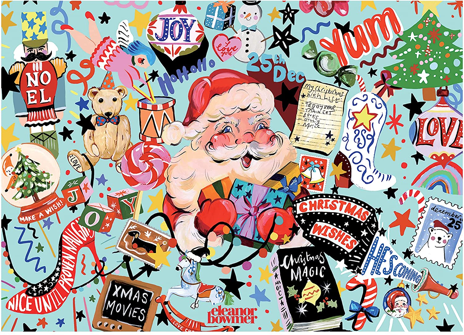 Christmas Wishes – 1000 Piece Jigsaw Puzzle (Falcon Contemporary)