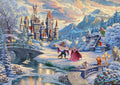 Disney Beauty & the Beast Winter Enchantment by Thomas Kinkade – 1000 Piece Jigsaw Puzzle (Schmidt)