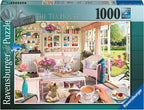 The Tea House – 1000 Piece Jigsaw Puzzle (Ravensburger)