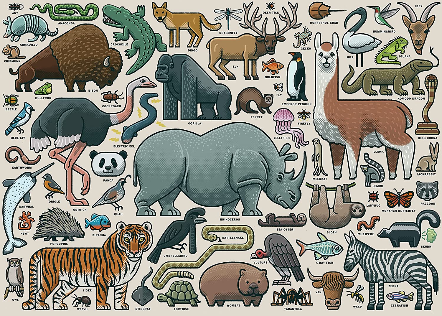 You Wild Animal – 1000 Piece Jigsaw Puzzle (Ravensburger)