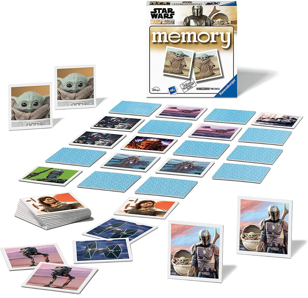 Ravensburger Mini Memory Game - Star Wars The Mandalorian