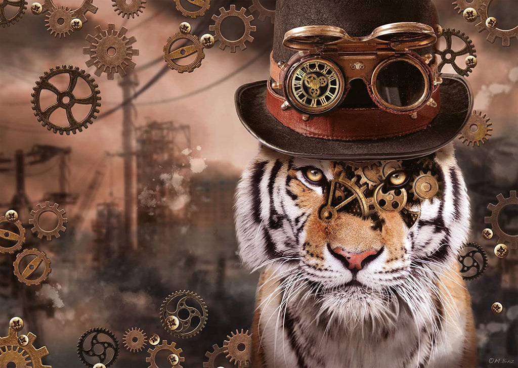 Steampunk Tiger – 1000 Piece Jigsaw Puzzle (Schmidt)