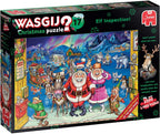 Wasgij Christmas 17: Elf Inspection – 2 x 1000 Piece Jigsaw Puzzles (Wasgij)