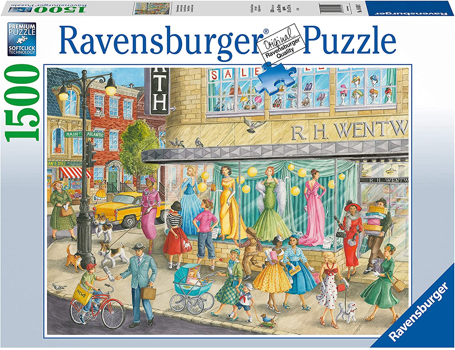 Sidewalk Fashion – 1500 Piece Jigsaw Puzzle (Ravensburger)