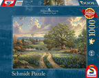 Country Idyll by Thomas Kinkade – 1000 Piece Jigsaw Puzzle (Schmidt)