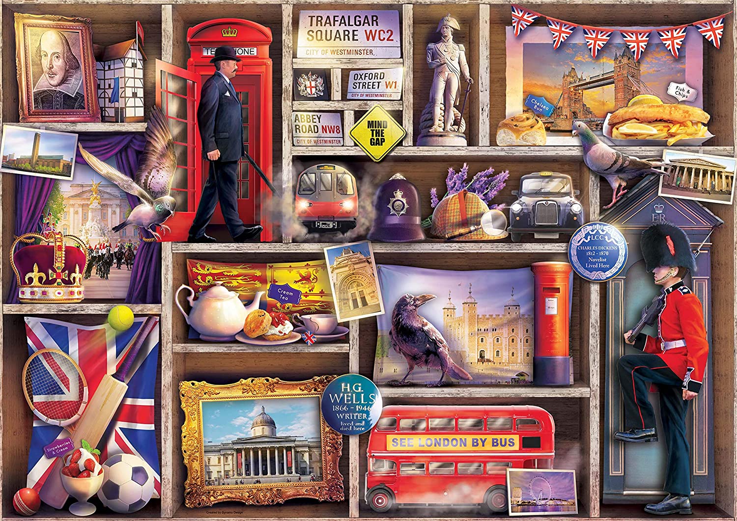 London Emporium – 1000 Piece Jigsaw Puzzle (Ravensburger)