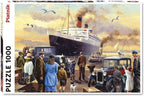 R.M.S. Queen Mary – 1000 Piece Jigsaw Puzzle (Piatnik) - Completed Puzzle