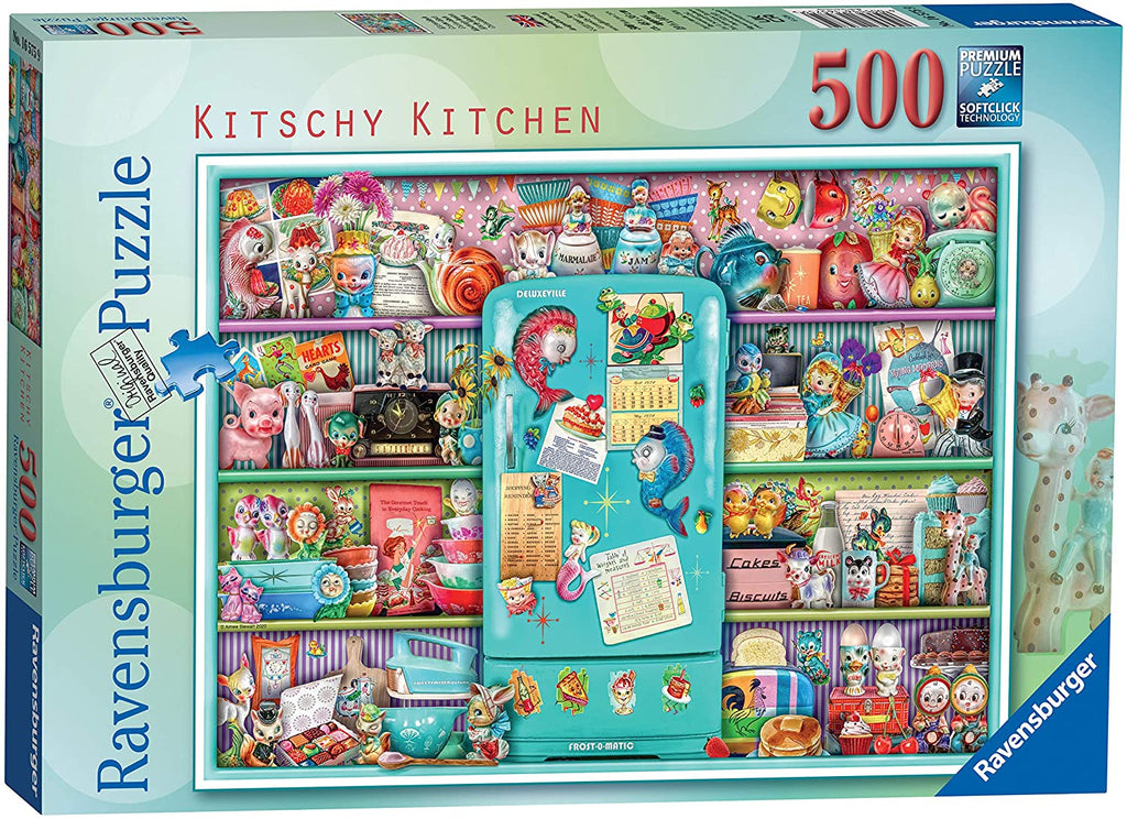 Kitschy Kitchen – 500 Piece Jigsaw Puzzle (Ravensburger)