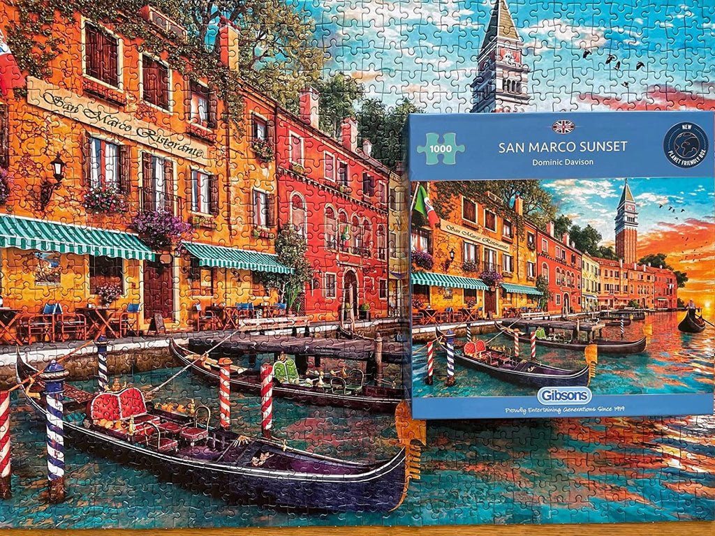 San Marco Sunset – 1000 Piece Jigsaw Puzzle (Gibsons)
