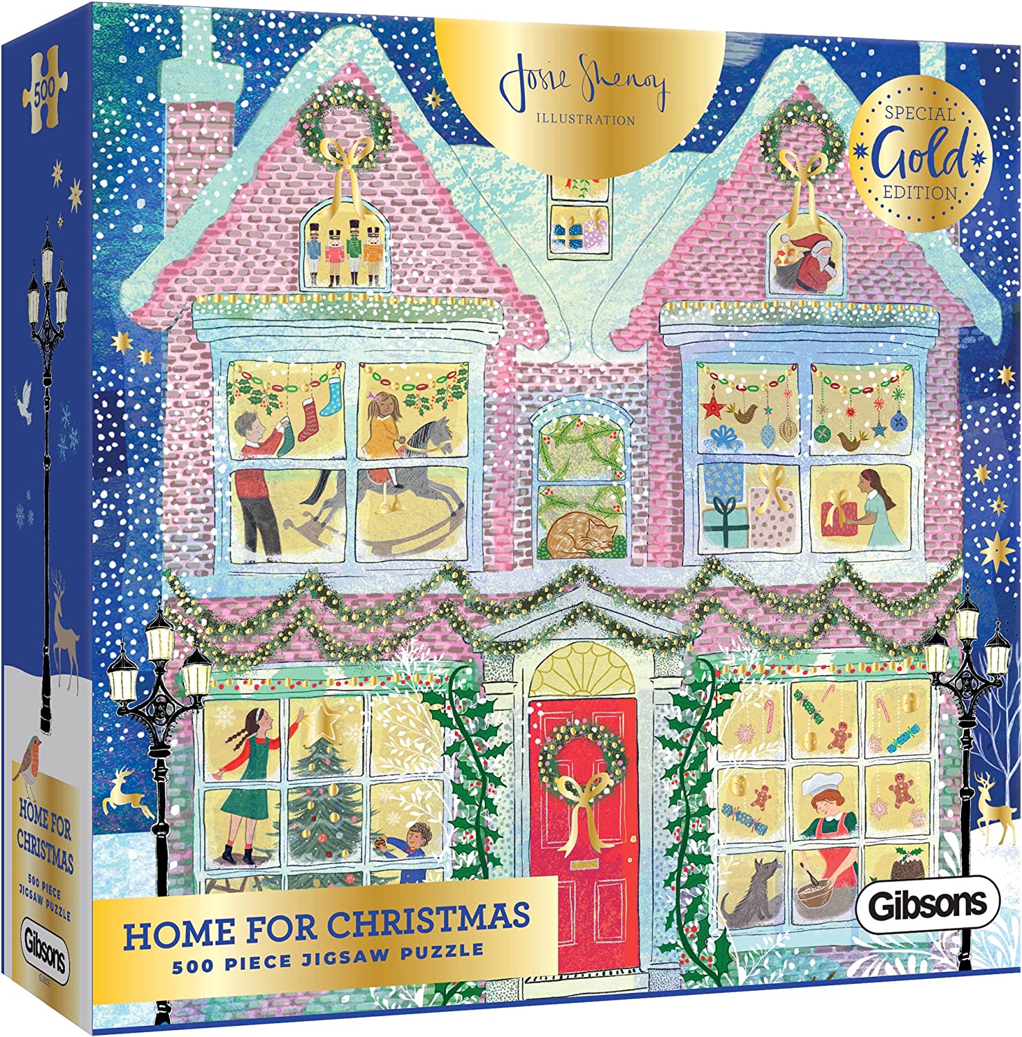 Home for Christmas – 500 Piece Jigsaw Puzzle (Gibsons)