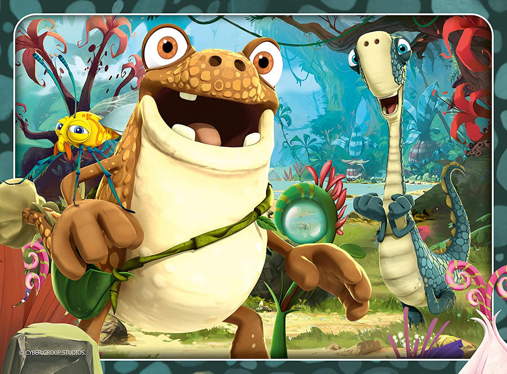 Gigantosaurus 4 in a Box – 12, 16, 20 and 24 Piece Jigsaw Puzzles (Ravensburger)