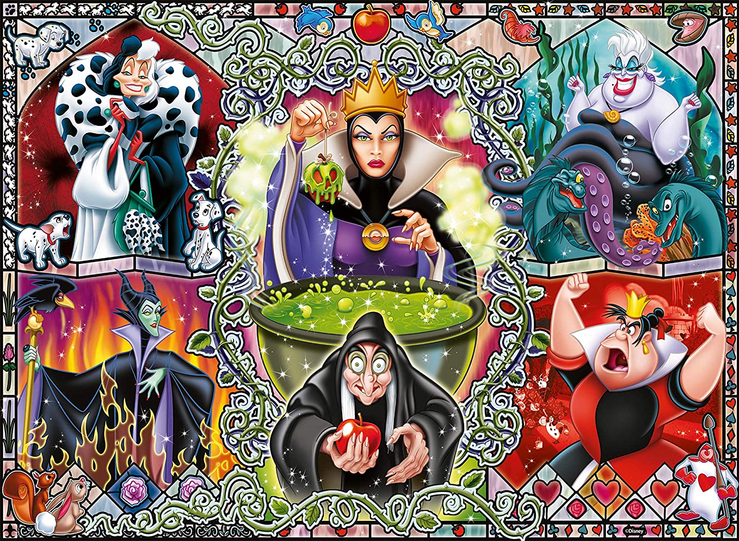 Disney Wicked Women – 1000 Piece Jigsaw Puzzle (Ravensburger)
