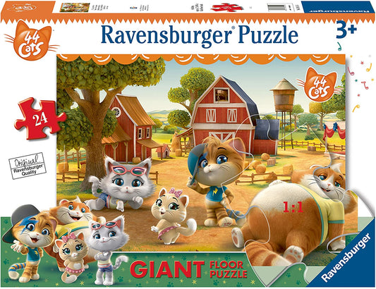 Ravensburger 44 Cats - 24 Piece Giant Floor Jigsaw Puzzle