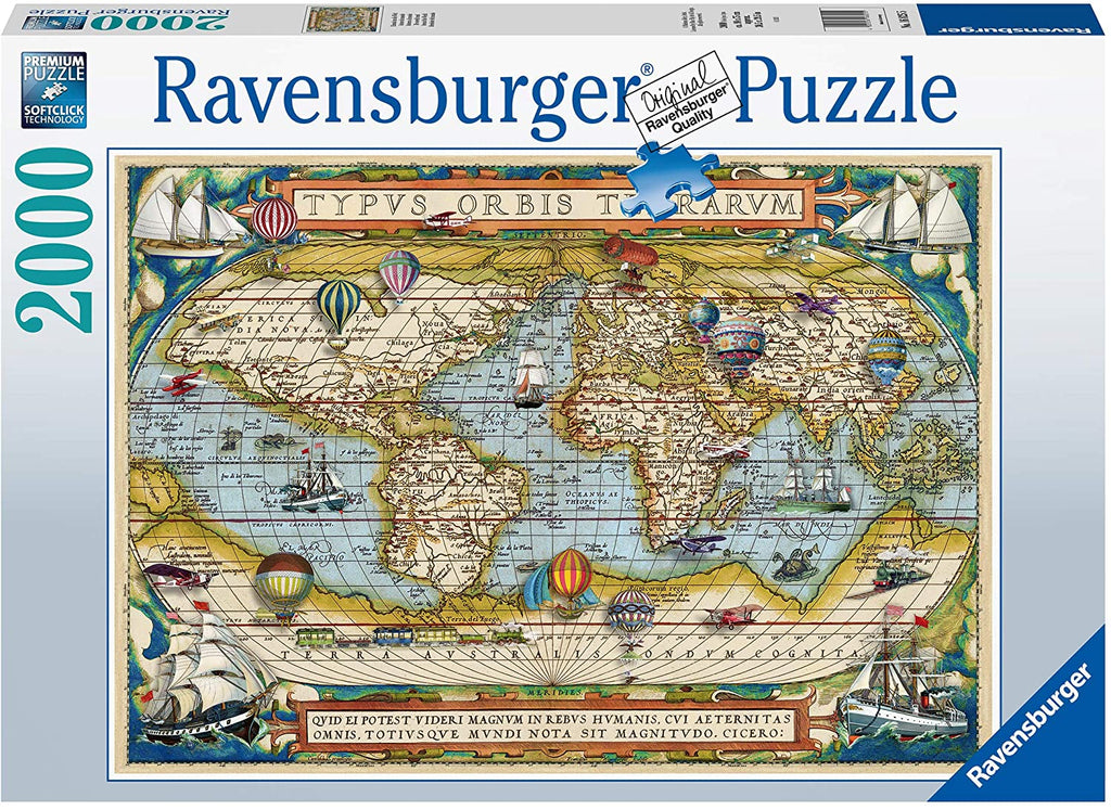 [Damaged Box] Around the World – 2000 Piece Jigsaw Puzzle (Ravensburger)