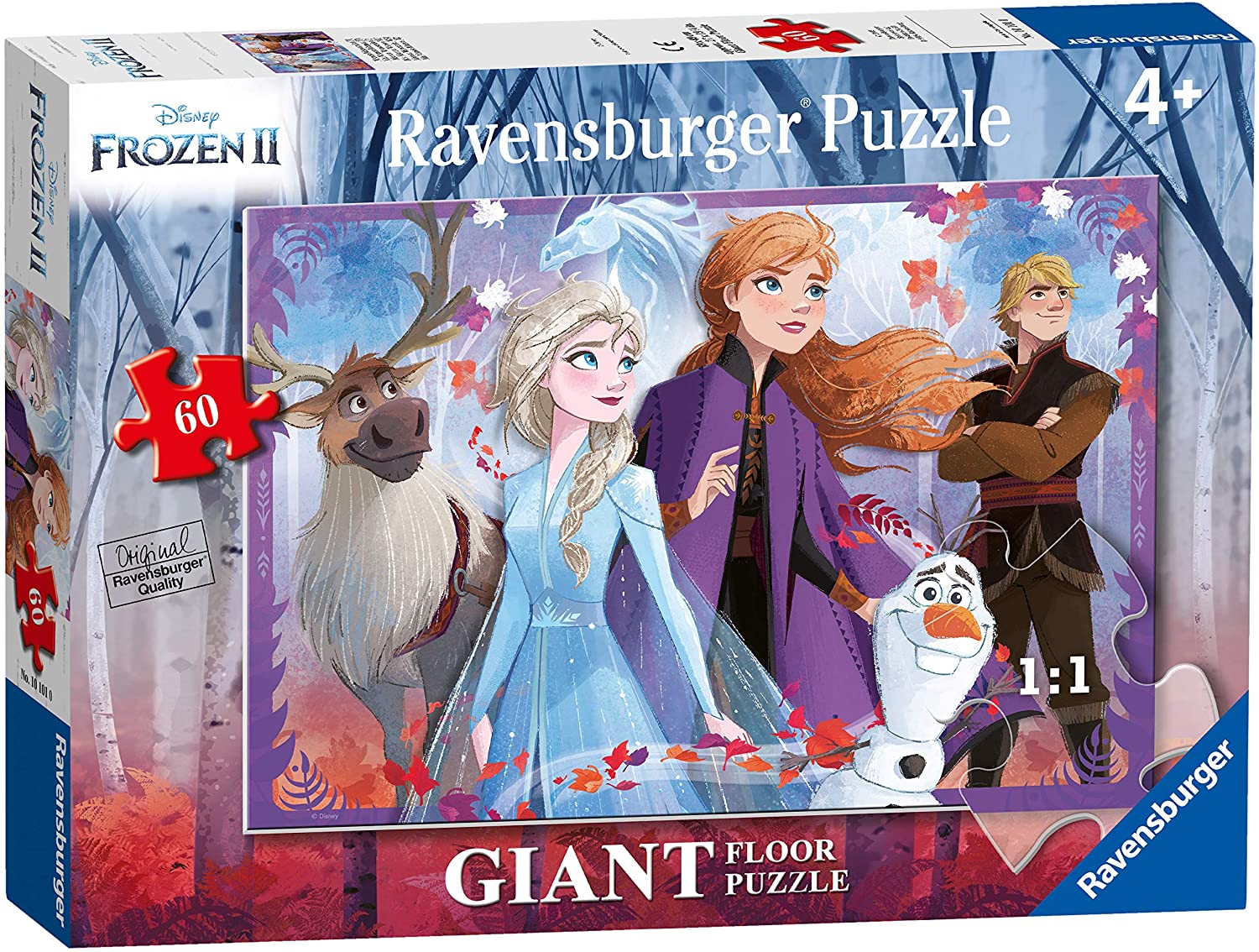 Frozen 2, Giant Floor Puzzle – 60 Piece Jigsaw Puzzle (Ravensburger)