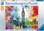 London Postcard – 500 Piece Jigsaw Puzzle (Ravensburger)