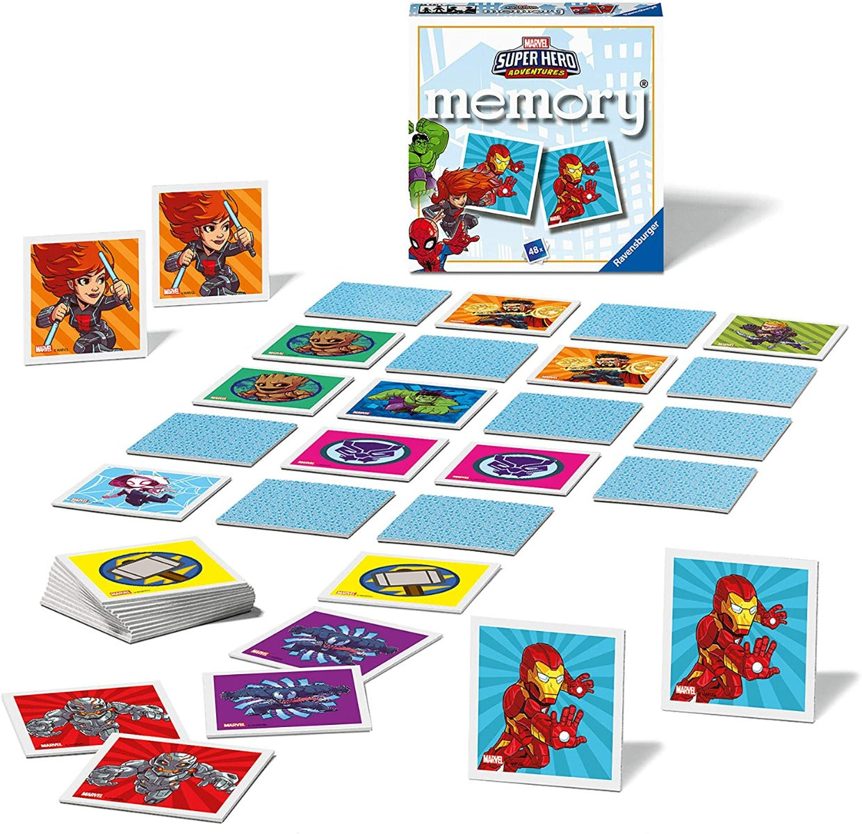 Marvel Avengers Super Hero Adventures – Mini Memory Game (Ravensburger) - Image 2