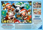 Christmas Selfies: We Wish Moo a Merry Christmas – 500 Piece Jigsaw Puzzle (Ravensburger)