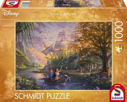 Schmidt - Thomas Kinkade: Disney Pocahontas - 1000 Piece Jigsaw Puzzle