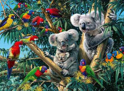 Ravensburger - Koalas in a Tree - 500 Piece Jigsaw Puzzle
