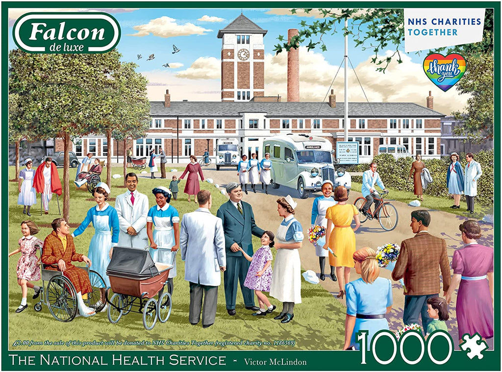 The National Health – 1000 Piece Jigsaw Puzzle (Falcon De Luxe)
