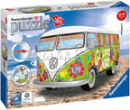 VW Camper Van Woodstock 50th Anniversary – 162 Piece Jigsaw Puzzle (Ravensburger)