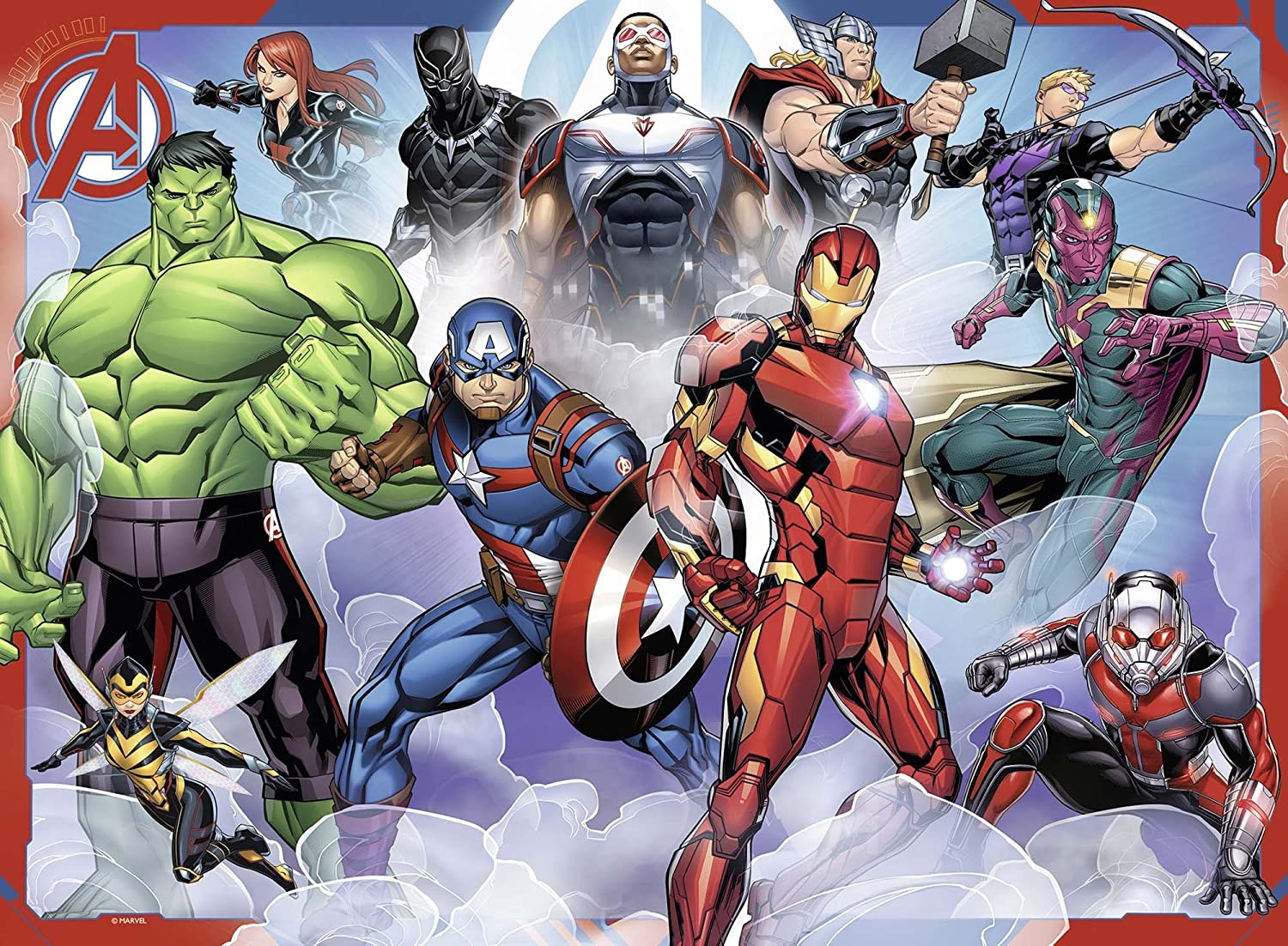 Avengers Assemble XXL – 100 Piece Jigsaw Puzzle (Ravensburger)