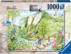 Walking World: Dovedale – 1000 Piece Jigsaw Puzzle (Ravensburger)