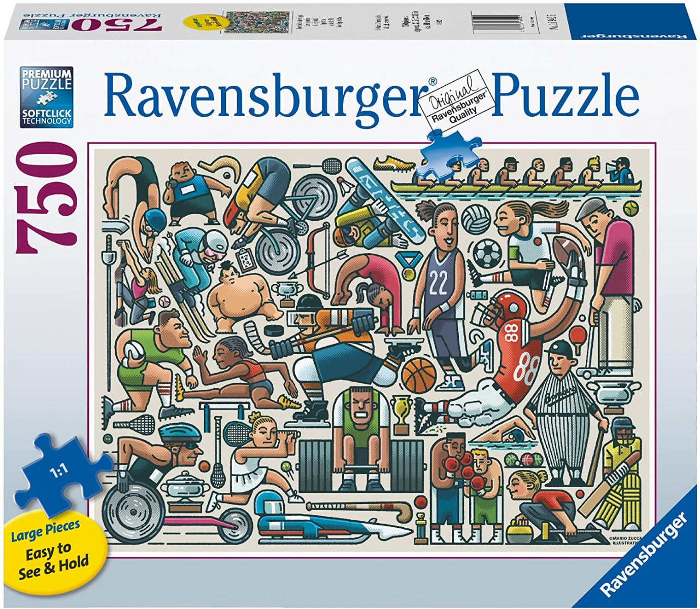 Athletic Fit – 750 Piece Jigsaw Puzzle (Ravensburger)