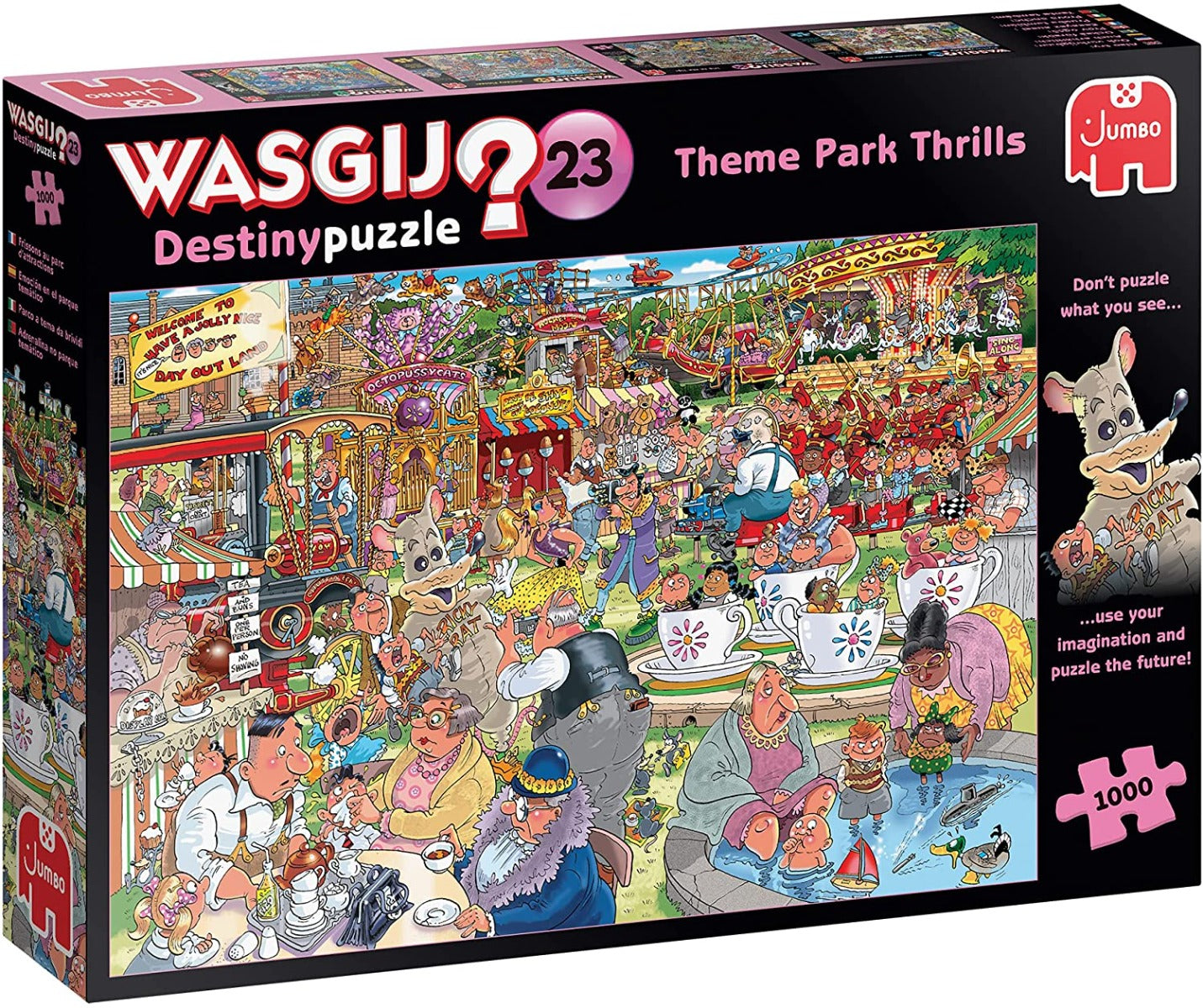 Wasgij - Destiny 23 - Theme Park - 1000 Piece Jigsaw Puzzle
