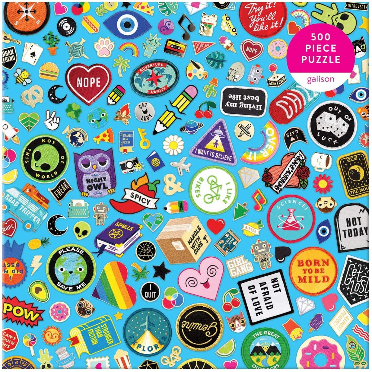 Fun Flair – 500 Piece Jigsaw Puzzle (Galison)