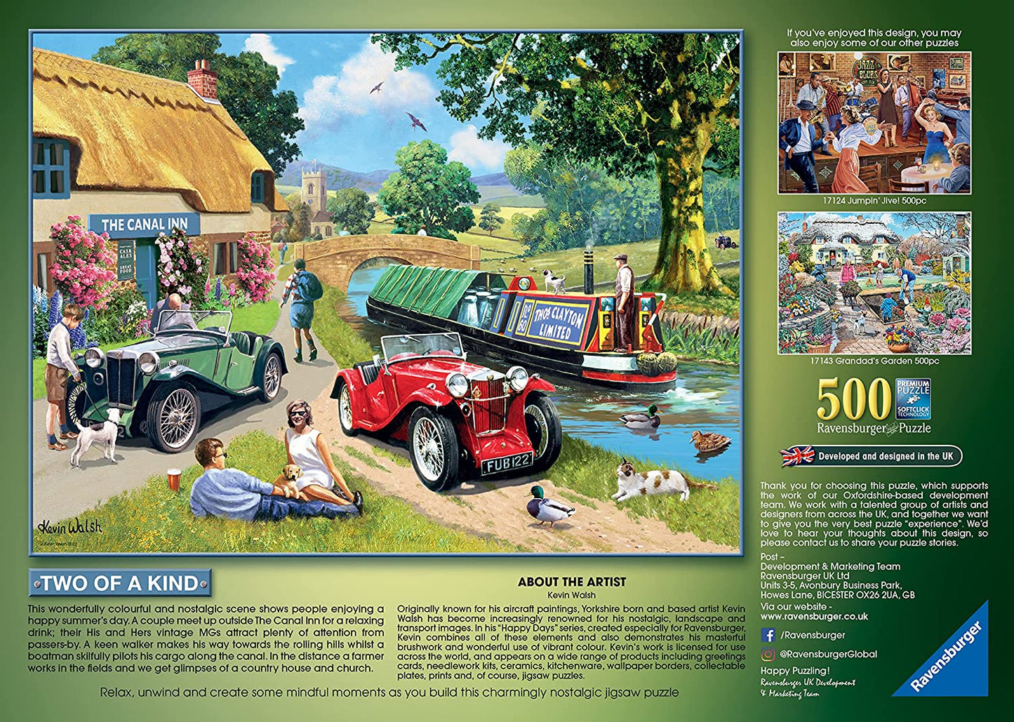 Ravensburger - Two of a Kind - 500 Piece Jigsaw Puzzle
