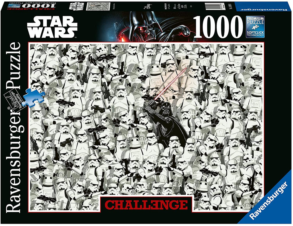 Challenge Puzzle: Star Wars – 1000 Piece Jigsaw Puzzle (Ravensburger)