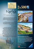 Picturesque Norfolk – 2 x 500 Piece Jigsaw Puzzles (Ravensburger)