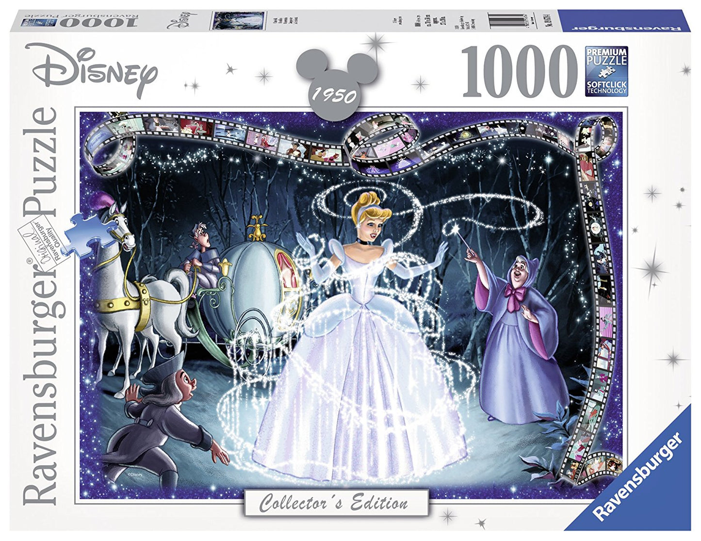 Ravensburger Disney Collector's Edition Cinderella 1000pc Jigsaw Puzzle