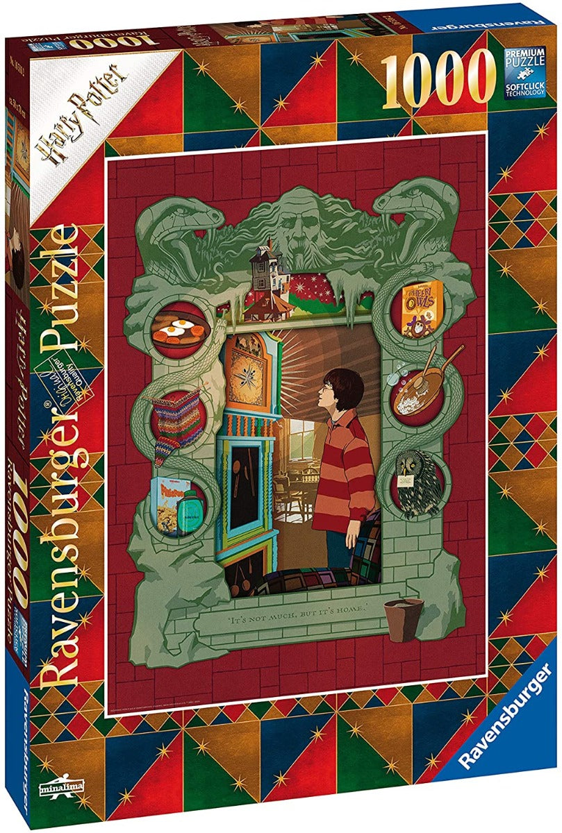 Harry Potter At Home With The Weasley Family – 1000 Piece Jigsaw Puzzle (Ravensburger)