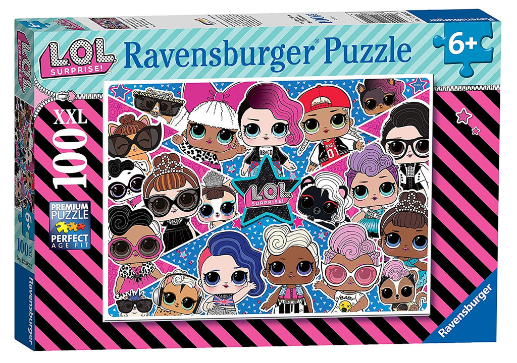 Ravensburger 12882 Ravensburger LOL Surprise XXL 100 piece Jigsaw Puzzle,