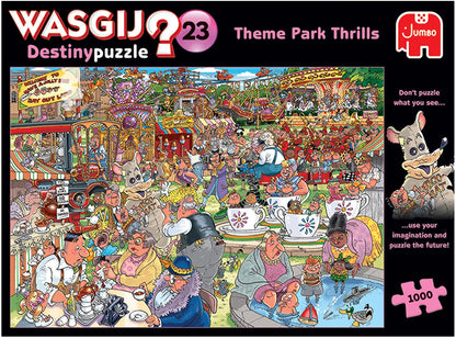 Wasgij - Destiny 23 - Theme Park - 1000 Piece Jigsaw Puzzle