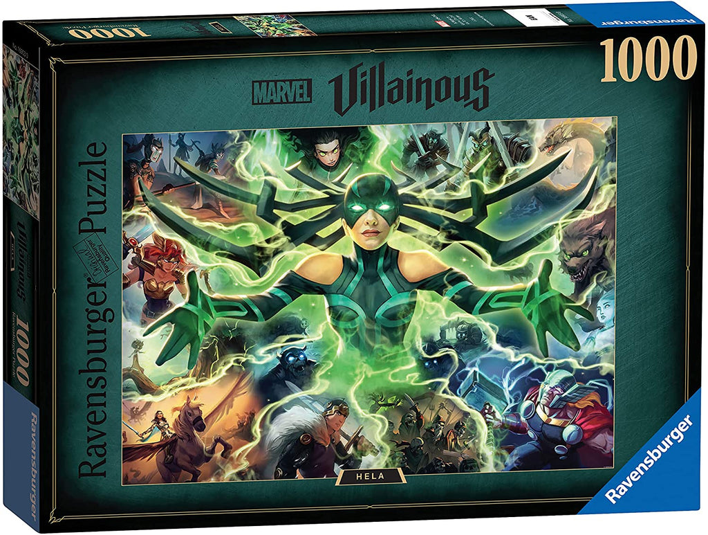 Marvel Villainous: Hela – 1000 Piece Jigsaw Puzzle (Ravensburger)