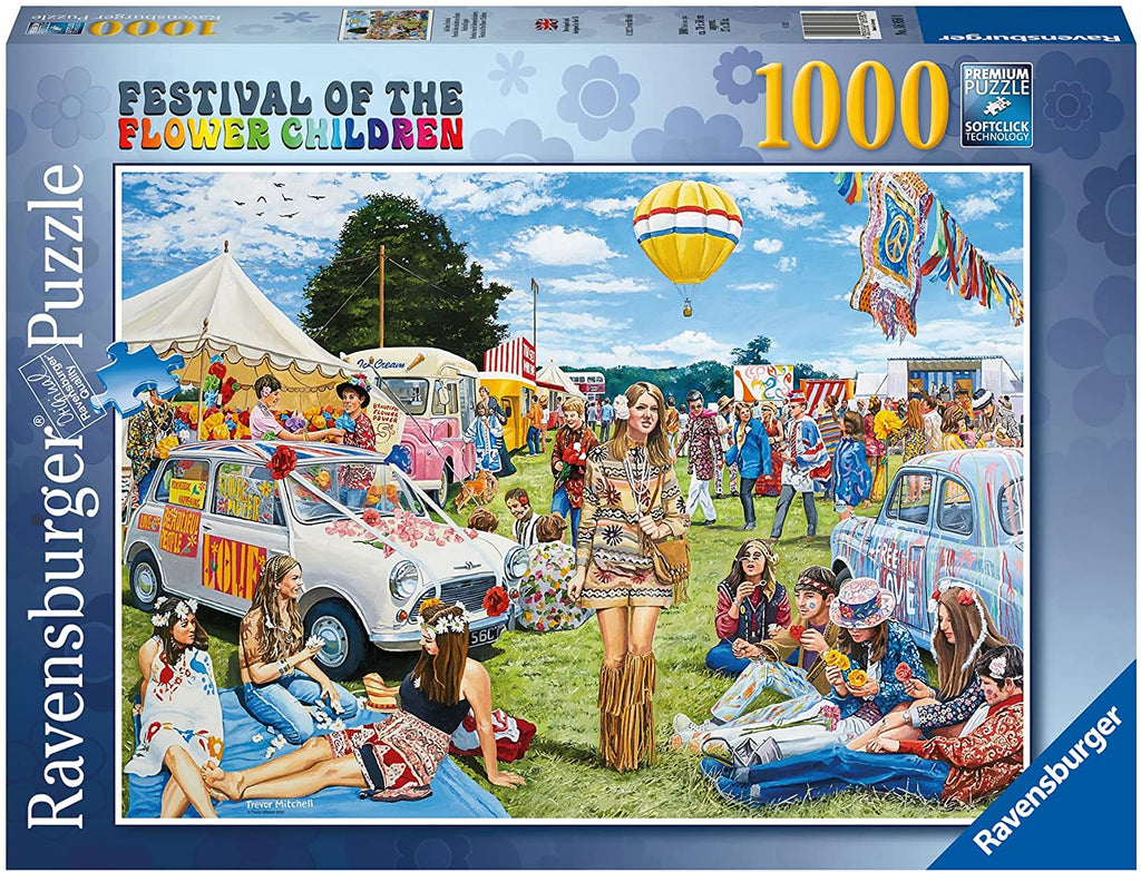 Festival of the Flower Children – 1000 Piece Jigsaw Puzzle (Ravensburger)
