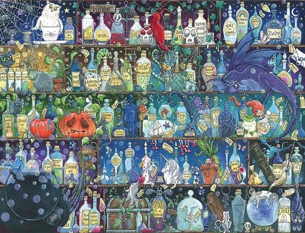 Poisons and Potions – 2000 Piece Jigsaw Puzzle (Ravensburger)