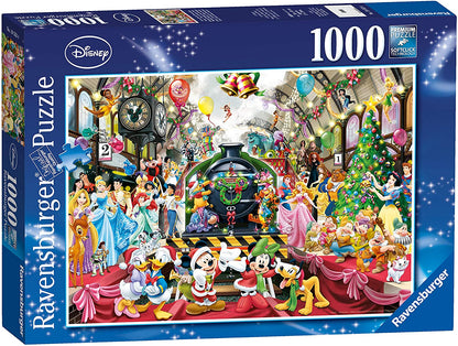 Ravensburger - Disney All Aboard For Christmas - 1000 Piece Jigsaw Puzzle