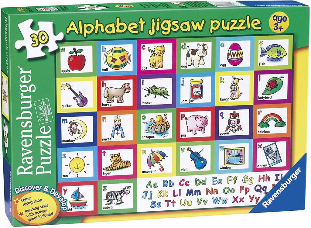 Alphabet Puzzle – 30 Piece Jigsaw Puzzle (Ravensburger)