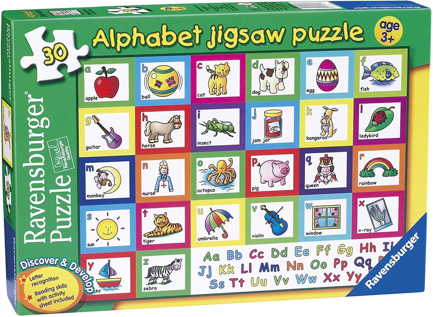 Alphabet Puzzle – 30 Piece Jigsaw Puzzle (Ravensburger)