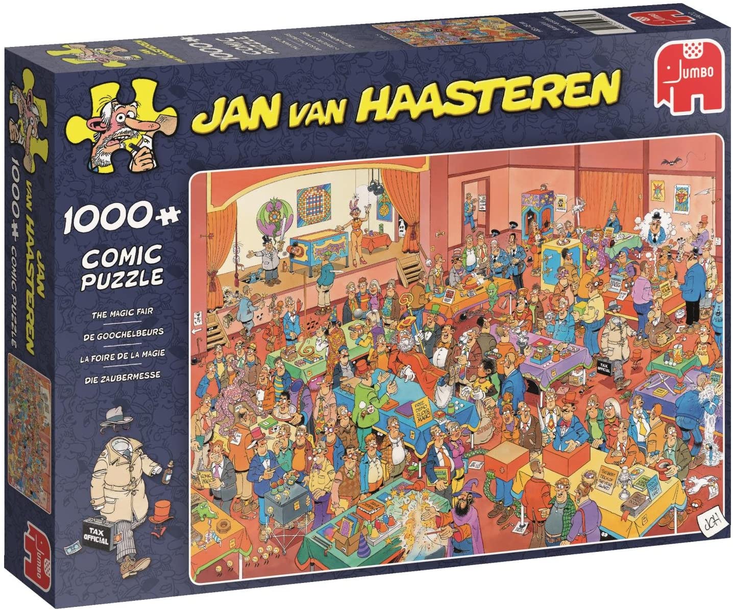 The Magic Fair by Jan Van Haasteren – 1000 Piece Jigsaw Puzzle (Jan Van Haasteren)