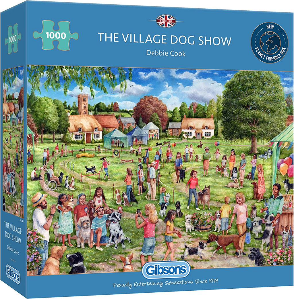The Village Dog Show – 1000 Piece Jigsaw Puzzle (Gibsons) - Image 2