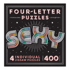 Knock Knock "Sexy" Four-Letter – 400 Piece Jigsaw Puzzle (Galison)