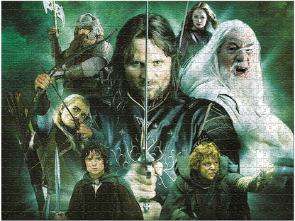 Winning Movies - Lord of the Rings Heroes of Middle Earth - 1000 Piece Jigsaw Puzzle