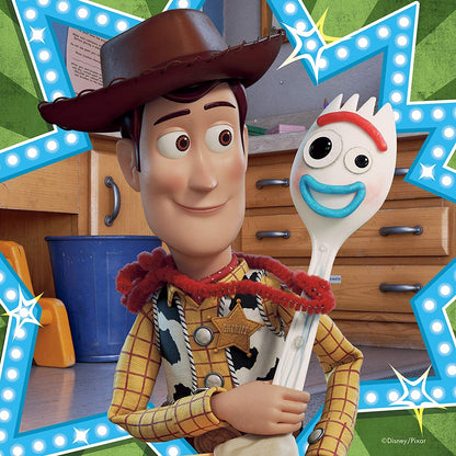 Ravensburger Disney Pixar Toy Story 4, 3x 49pc Jigsaw Puzzles